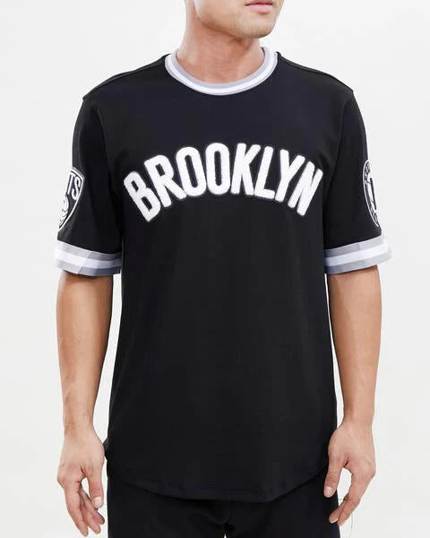 NBA BROOKLYN NETS CLASSIC CHENILLE MEN'S TEE