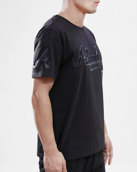 MLB ATLANTA BRAVES TRIPLE BLACK PRO TEAM MEN'S TOP