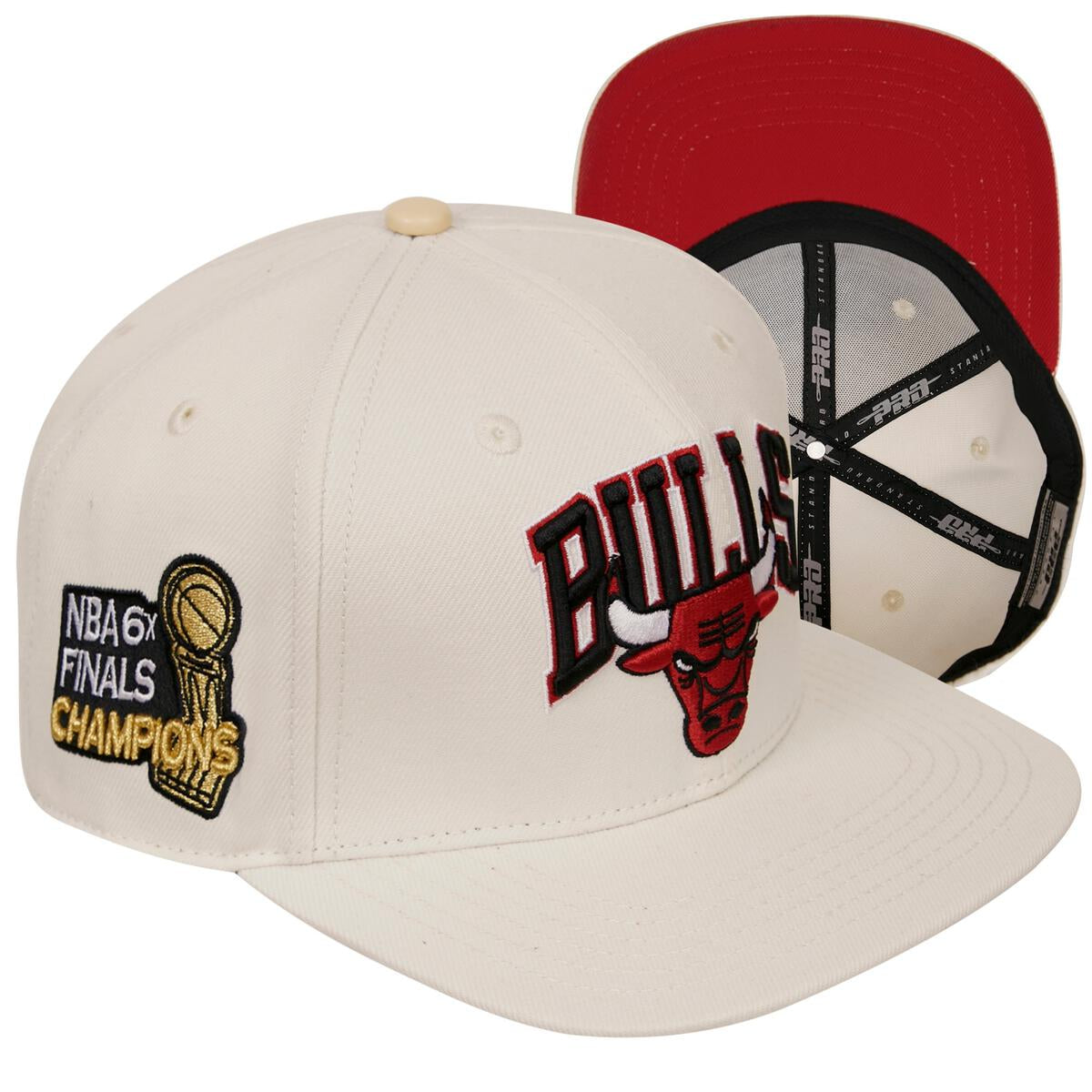 Chicago Bulls Retro Classics Logo Wool Blend Pro Six Snapback