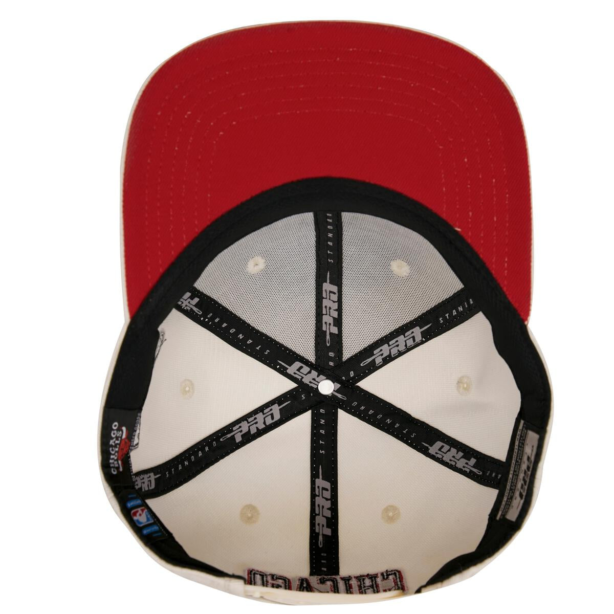 Chicago Bulls Retro Classics Logo Wool Blend Pro Six Snapback