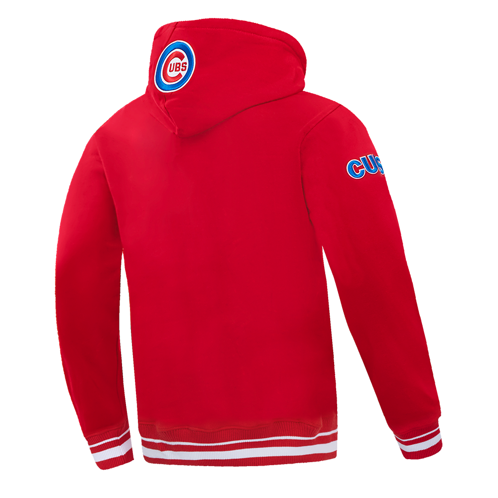 Chicago Cubs P/O Script Tail Hoodie