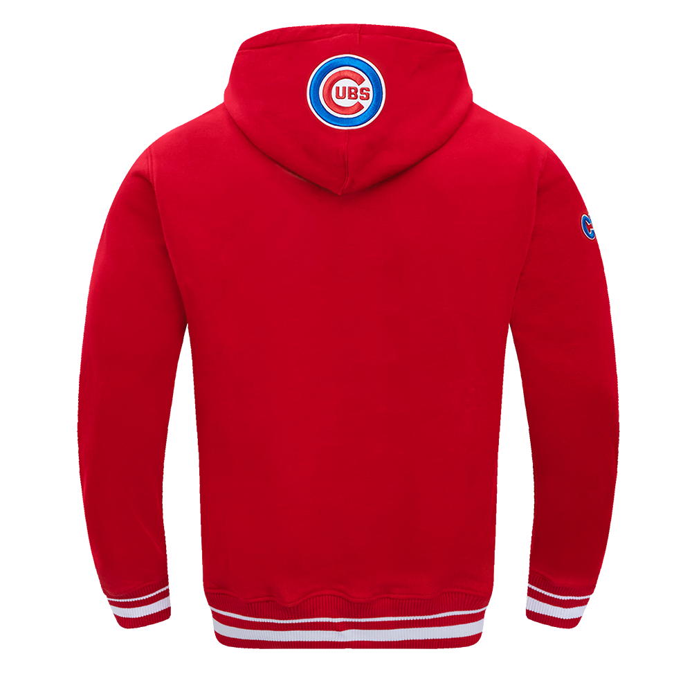 Chicago Cubs P/O Script Tail Hoodie