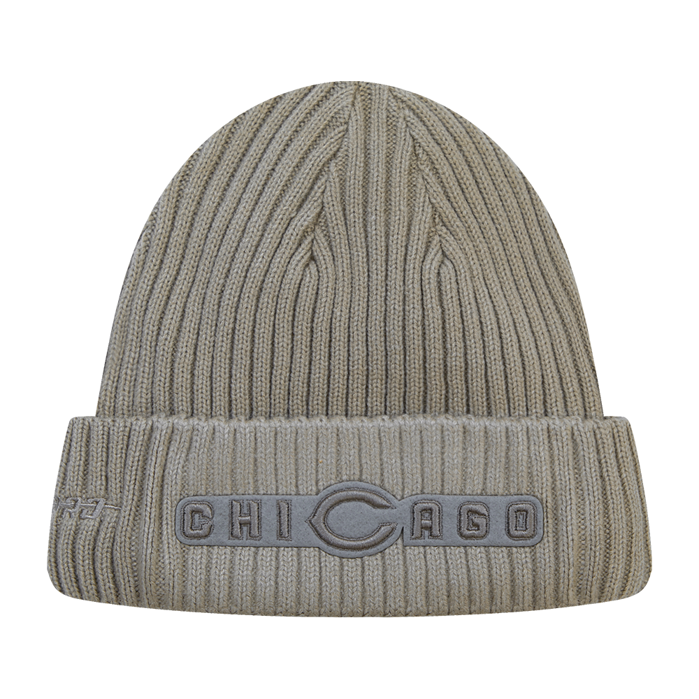 Chicago Bears Neutral Beanie – Official Pro Standard NFL Apparel