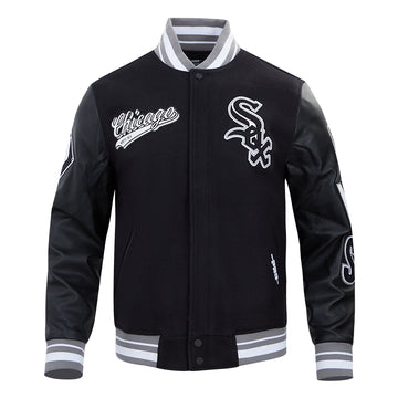 Chicago White Sox Script Tail Wool Varsity Jacket