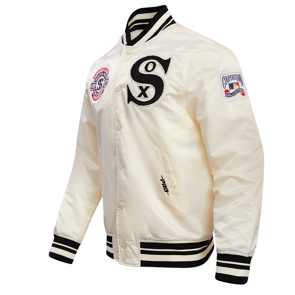 CHICAGO WHITE SOX SATIN RETRO CLASSICS MEN'S JACKET