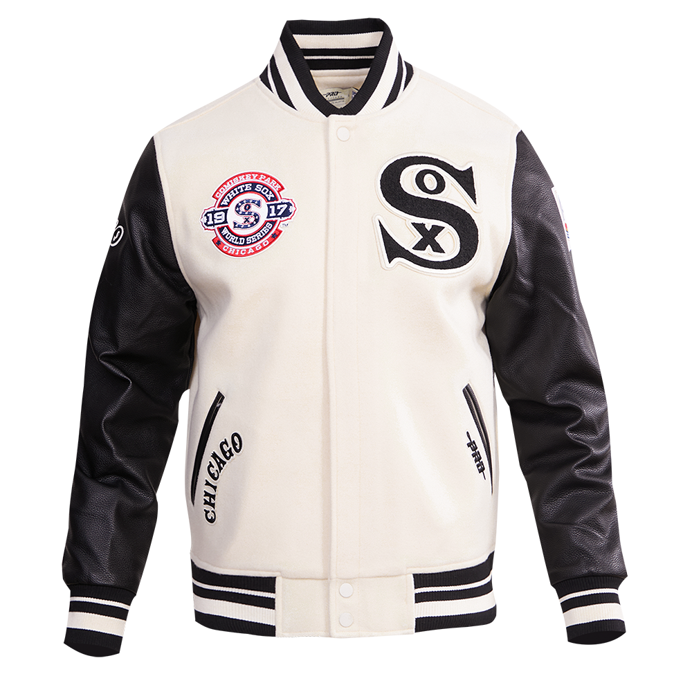 CHICAGO WHITE SOX MEN'S VARSITY JACKET RETRO CLASSICS