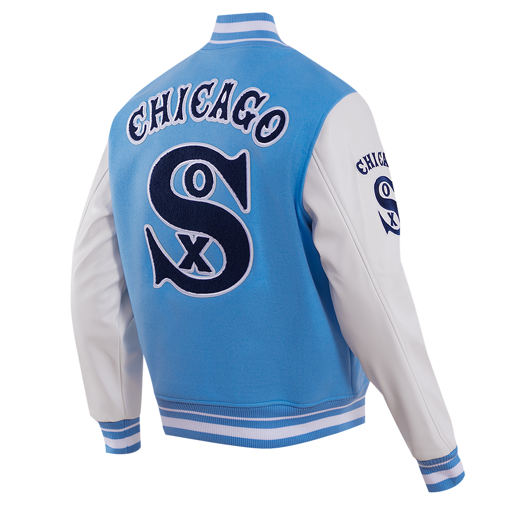 CHICAGO WHITE SOX MEN'S VARSITY JACKET RETRO CLASSICS