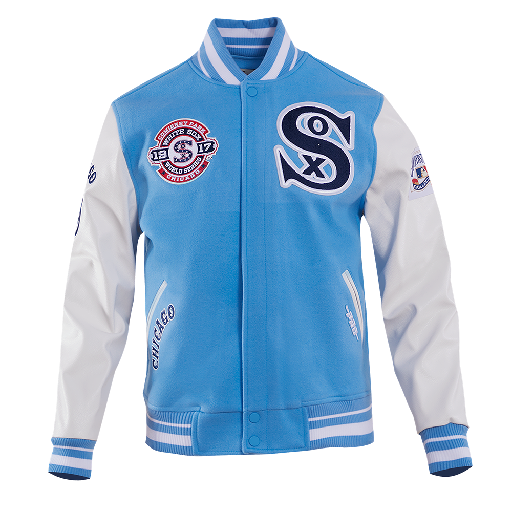 CHICAGO WHITE SOX MEN'S VARSITY JACKET RETRO CLASSICS