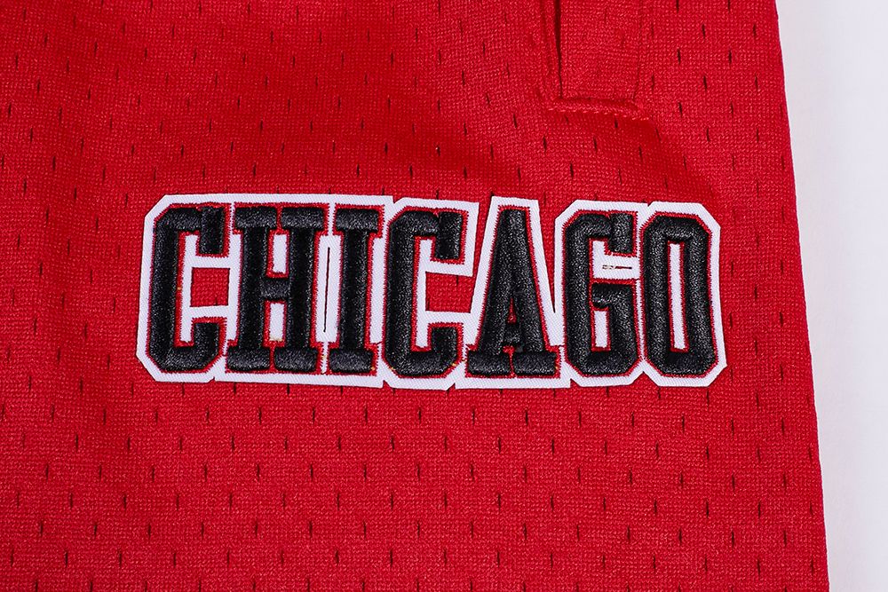 Chicago Bulls Athletic Script Tail Shorts
