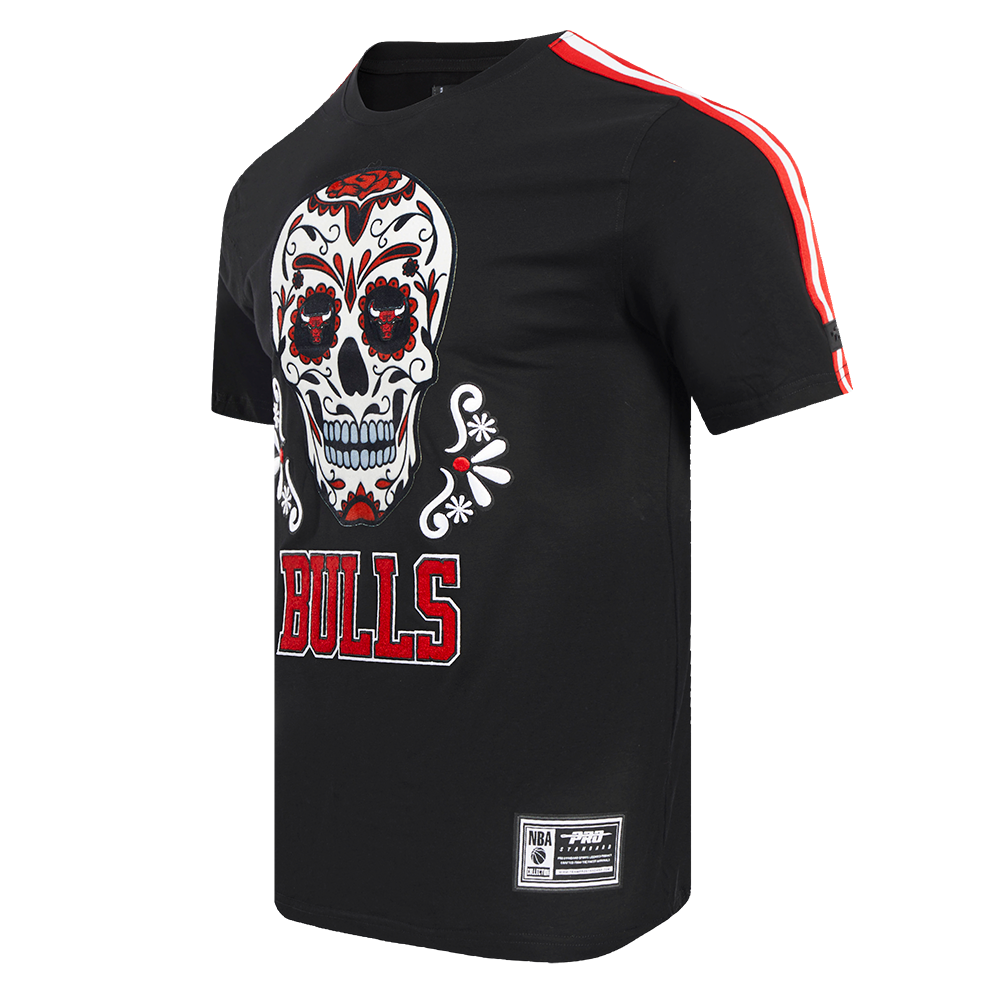 Chicago Bulls Men's Taping Tee Sugar Skull