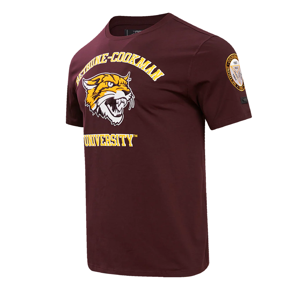 BETHUNE-COOKMAN UNIVERSITY CLASSIC MEN'S STACKED LOGO TEE