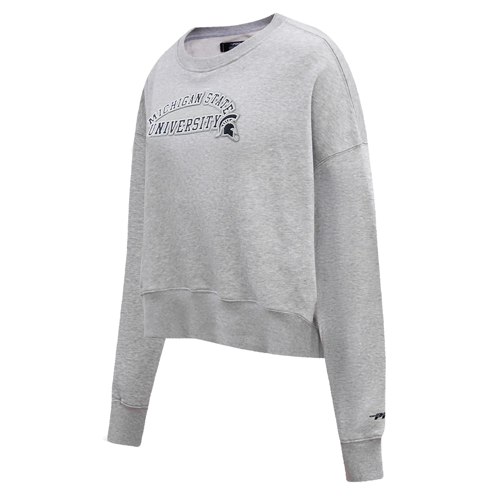 MICHIGAN STATE UNIVERSITY CLASSIC WOMEN'S CREWNECK