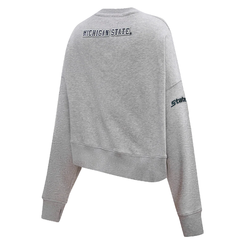 MICHIGAN STATE UNIVERSITY CLASSIC WOMEN'S CREWNECK