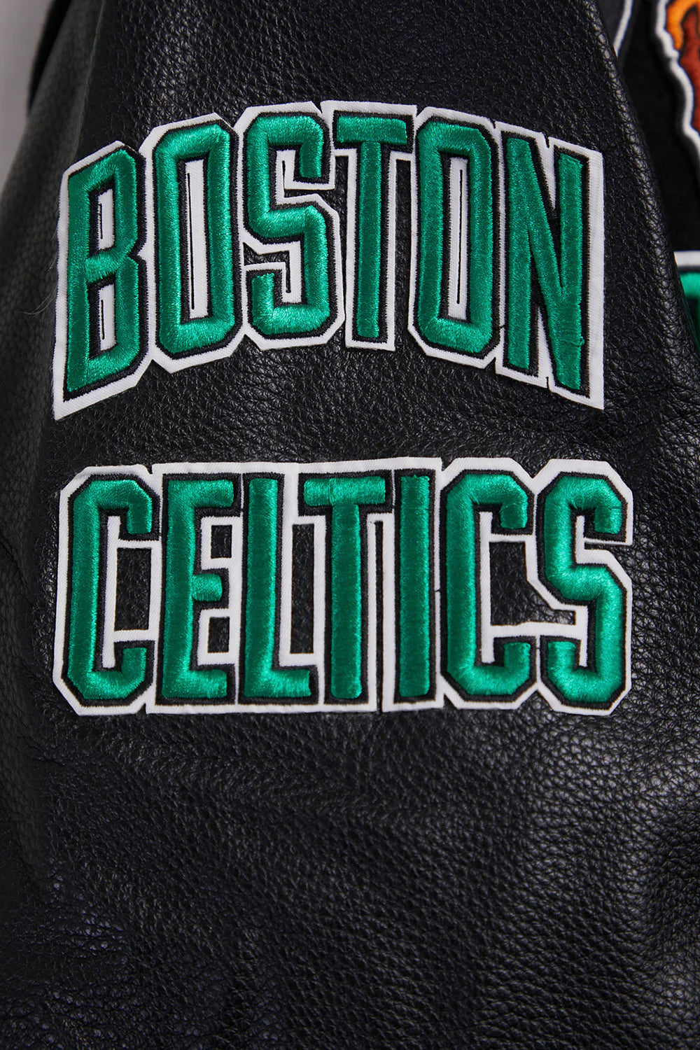 NBA BOSTON CELTICS RETRO CLASSIC MEN'S RIB WOOL VARSITY JACKET