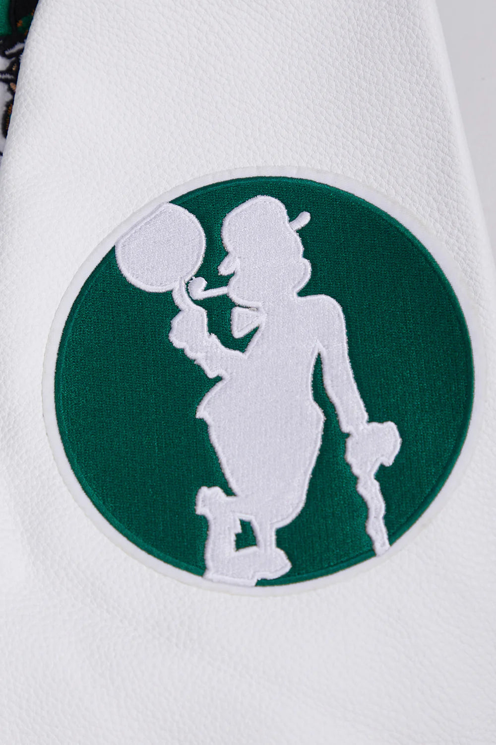 NBA BOSTON CELTICS RETRO CLASSIC MEN'S RIB WOOL VARSITY JACKET