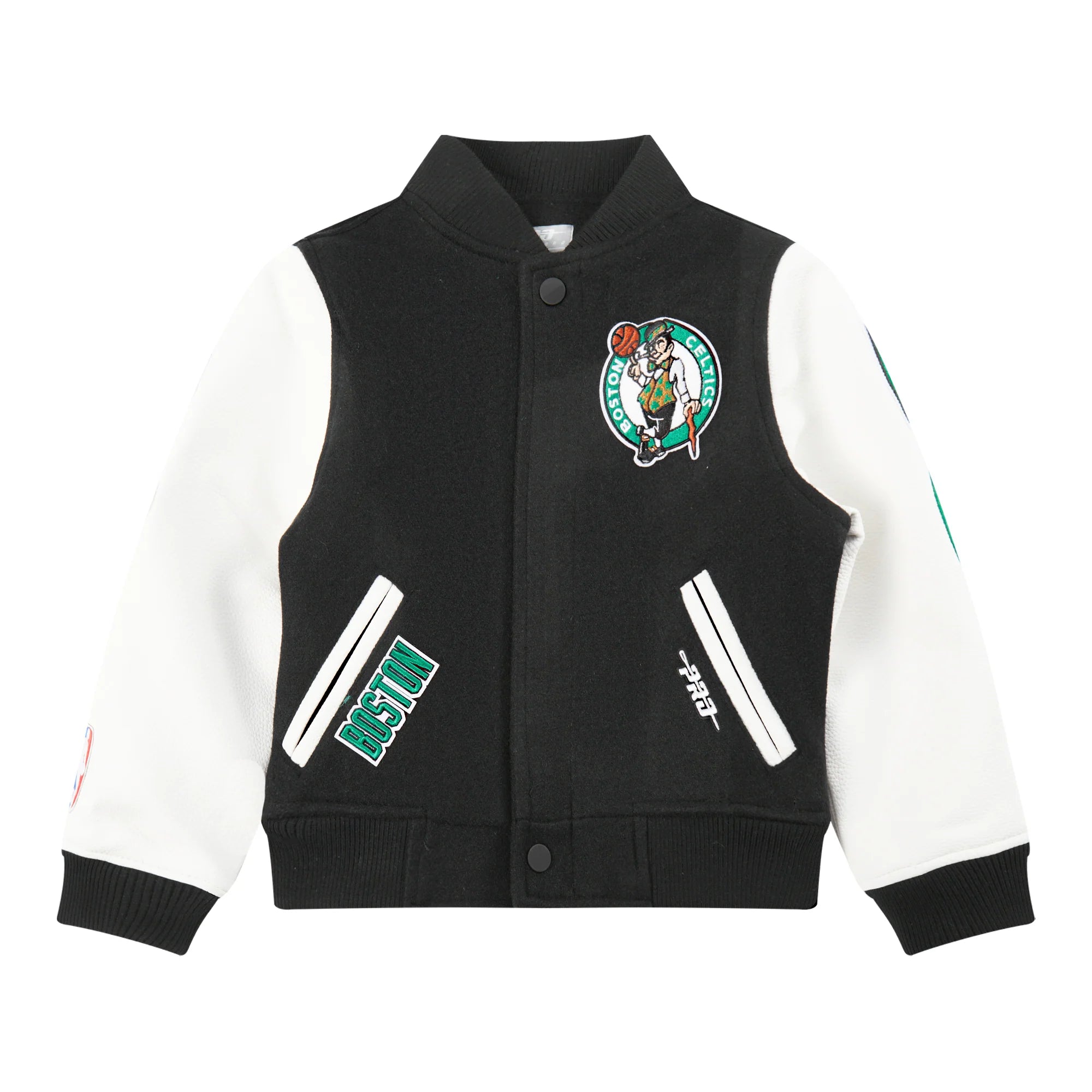 NBA BOSTON CELTICS CLASSIC TODDLER BOYS WOOL VARSITY JACKET