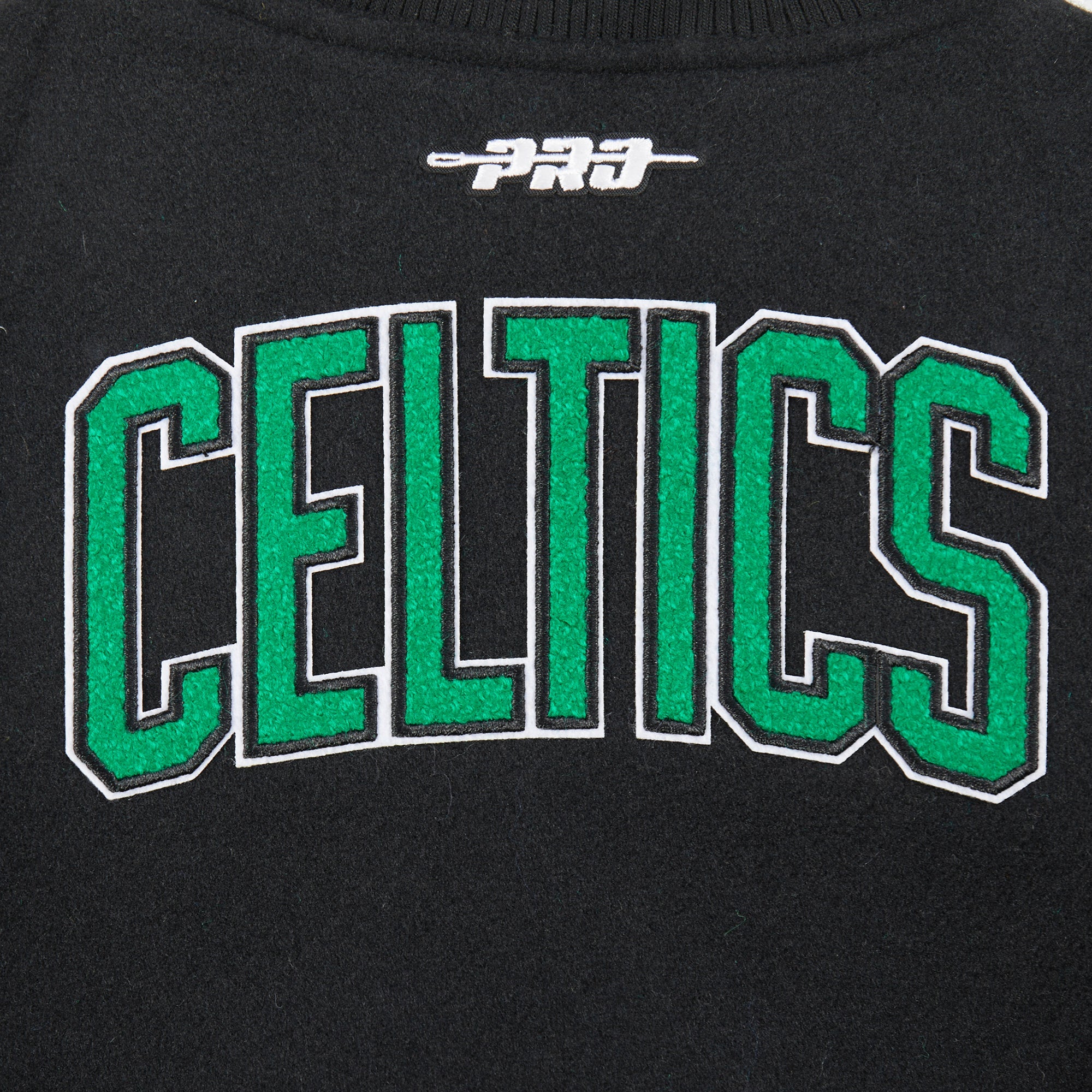 NBA BOSTON CELTICS CLASSIC TODDLER BOYS WOOL VARSITY JACKET