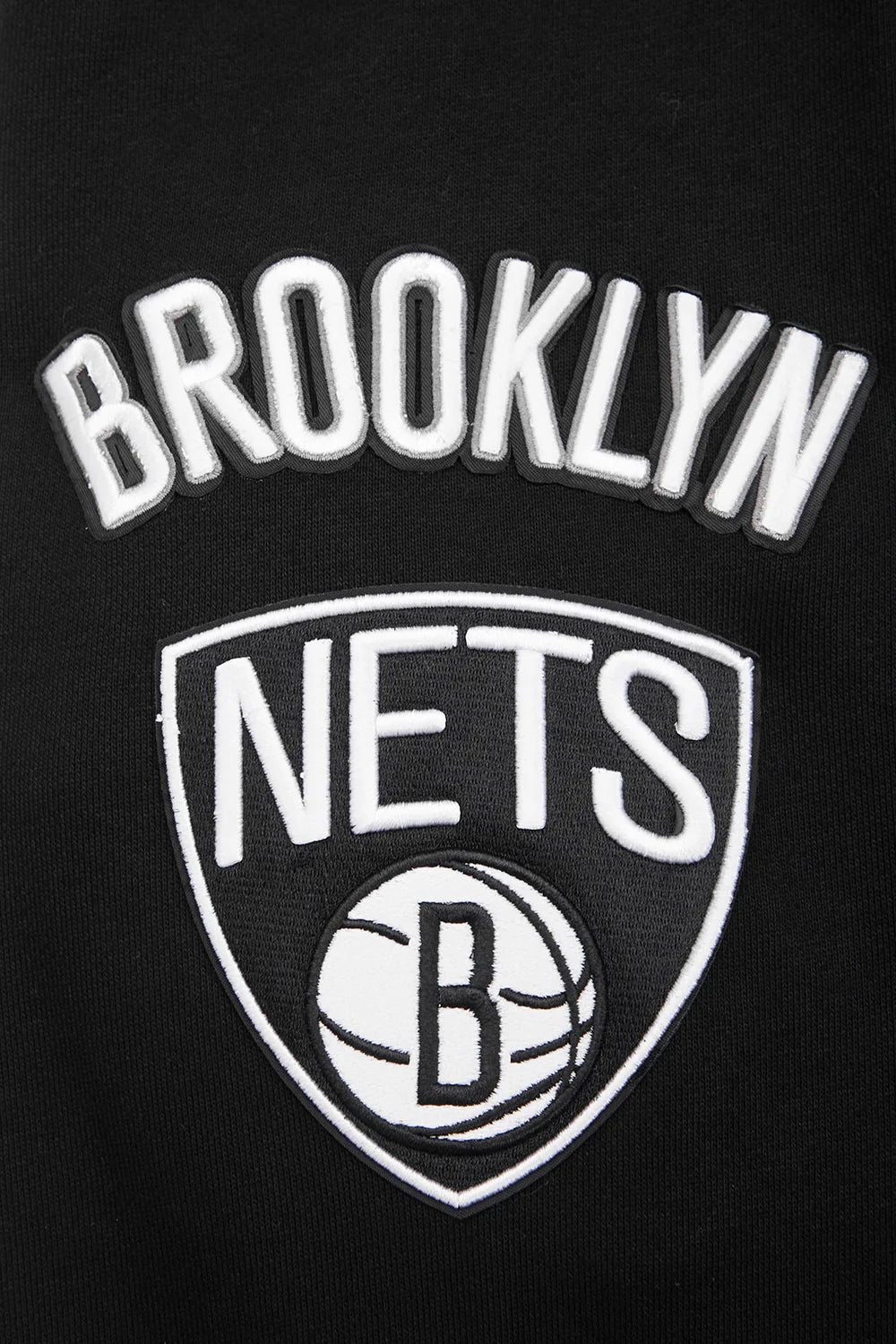 NBA BROOKLYN NETS MASHUP MEN'S RIB CREWNECK