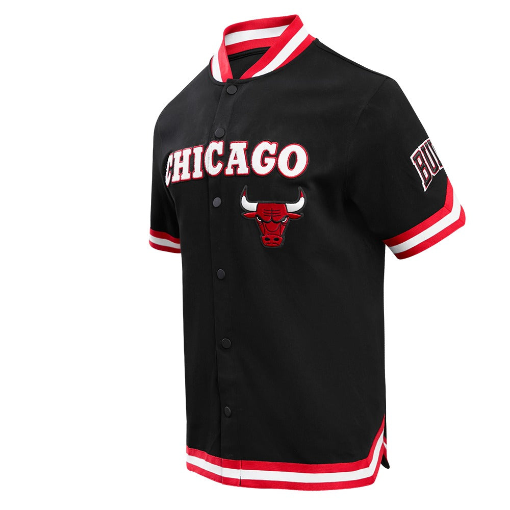 CHICAGO BULLS MEN'S BUTTON DOWN CLASSIC CHENILLE