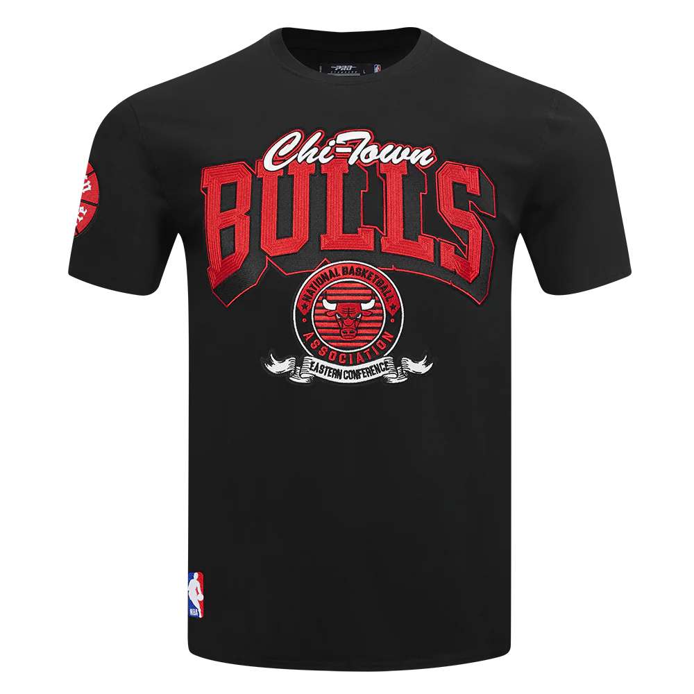 NBA CHICAGO BULLS TEAM BADGE MEN'S WM SJ TEE