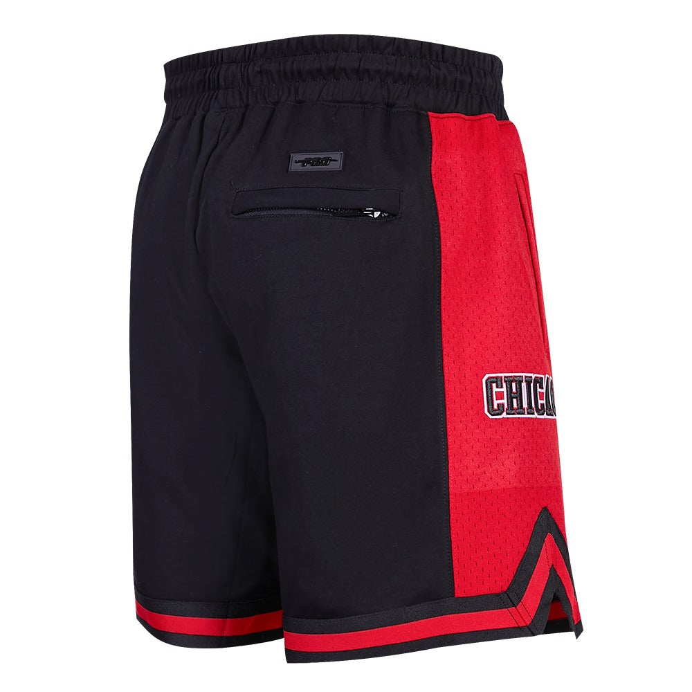 Chicago Bulls Athletic Script Tail Shorts