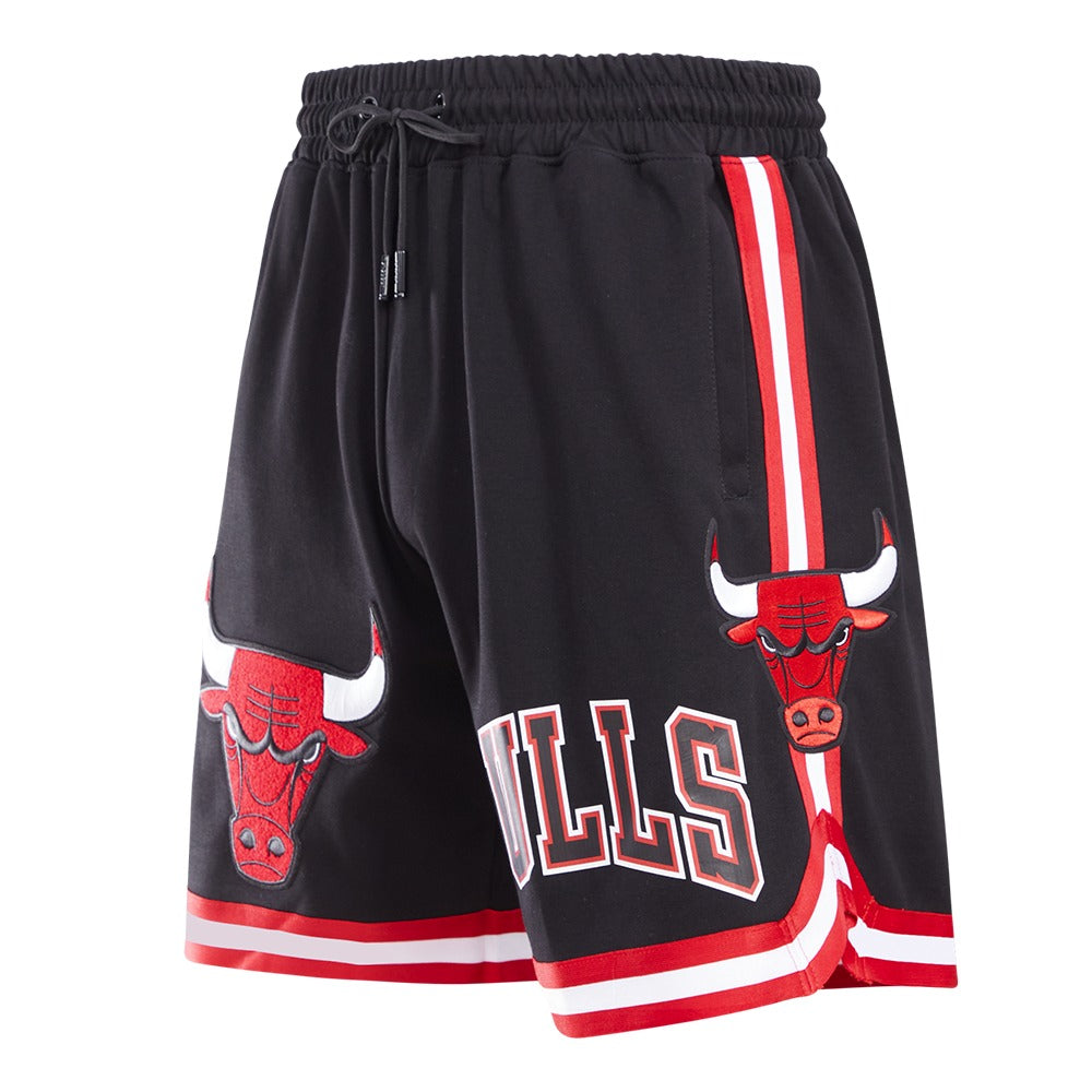 CHICAGO BULLS MEN'S ATHLETIC SHORT CLASSIC CHENILLE