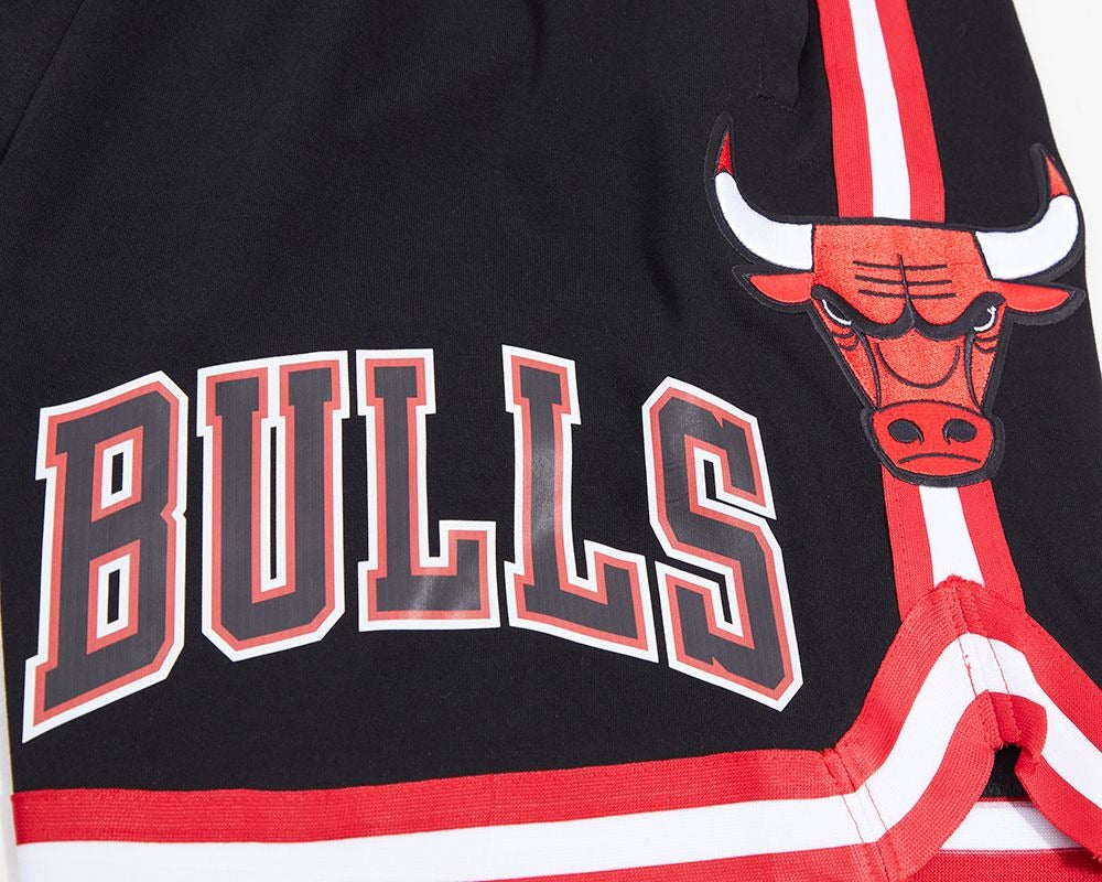 CHICAGO BULLS MEN'S ATHLETIC SHORT CLASSIC CHENILLE