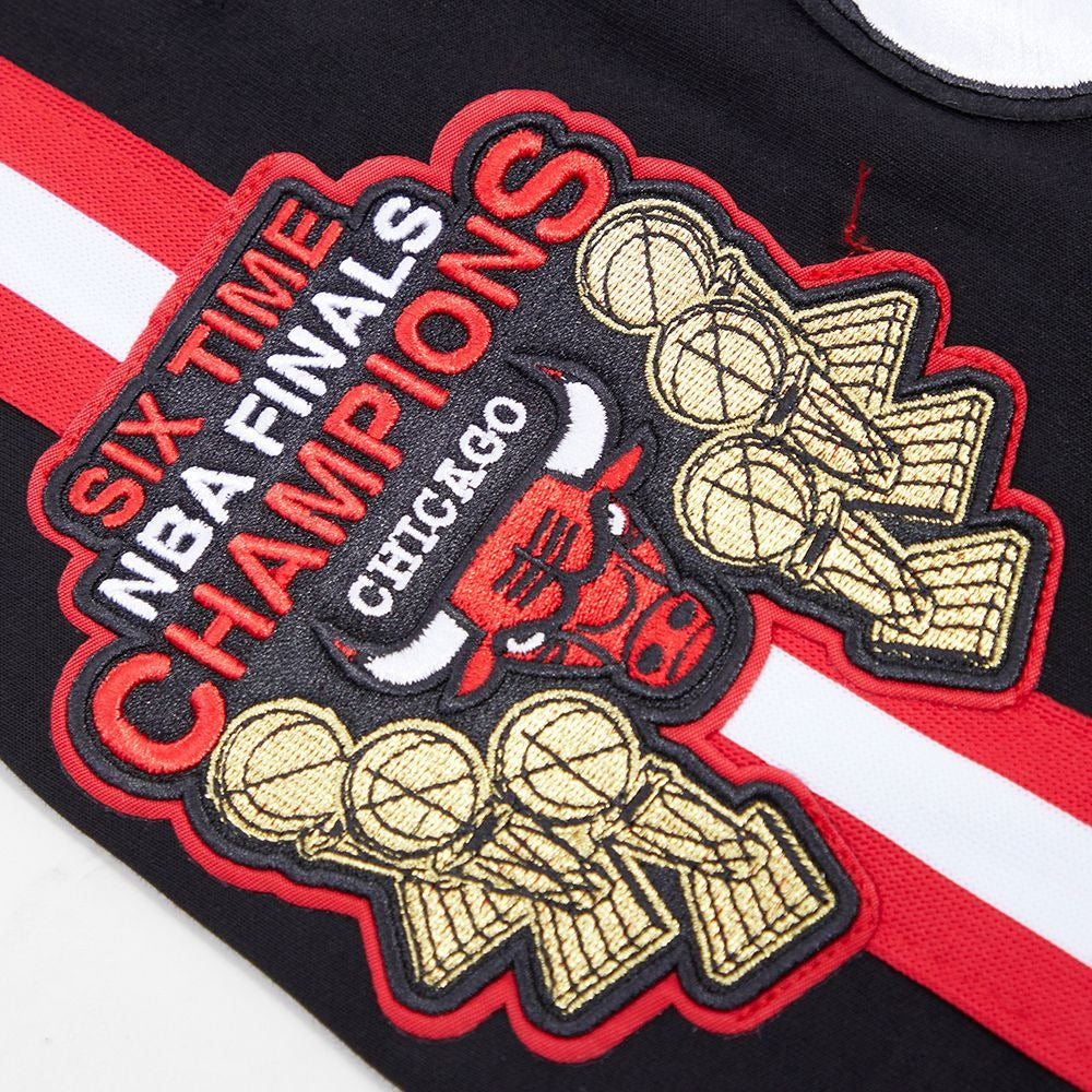 CHICAGO BULLS MEN'S ATHLETIC SHORT CLASSIC CHENILLE