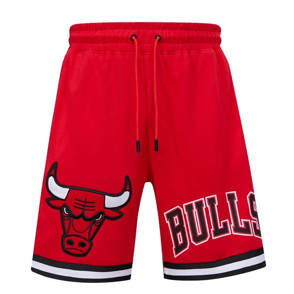 CHICAGO BULLS MEN'S ATHLETIC SHORT CLASSIC CHENILLE