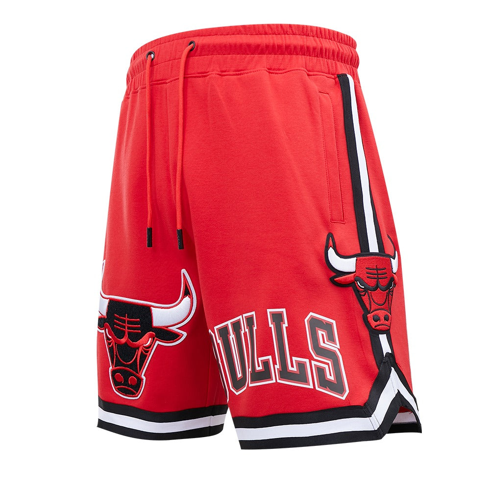 CHICAGO BULLS MEN'S ATHLETIC SHORT CLASSIC CHENILLE