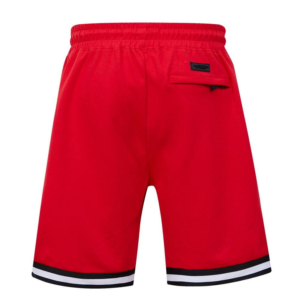 CHICAGO BULLS MEN'S ATHLETIC SHORT CLASSIC CHENILLE