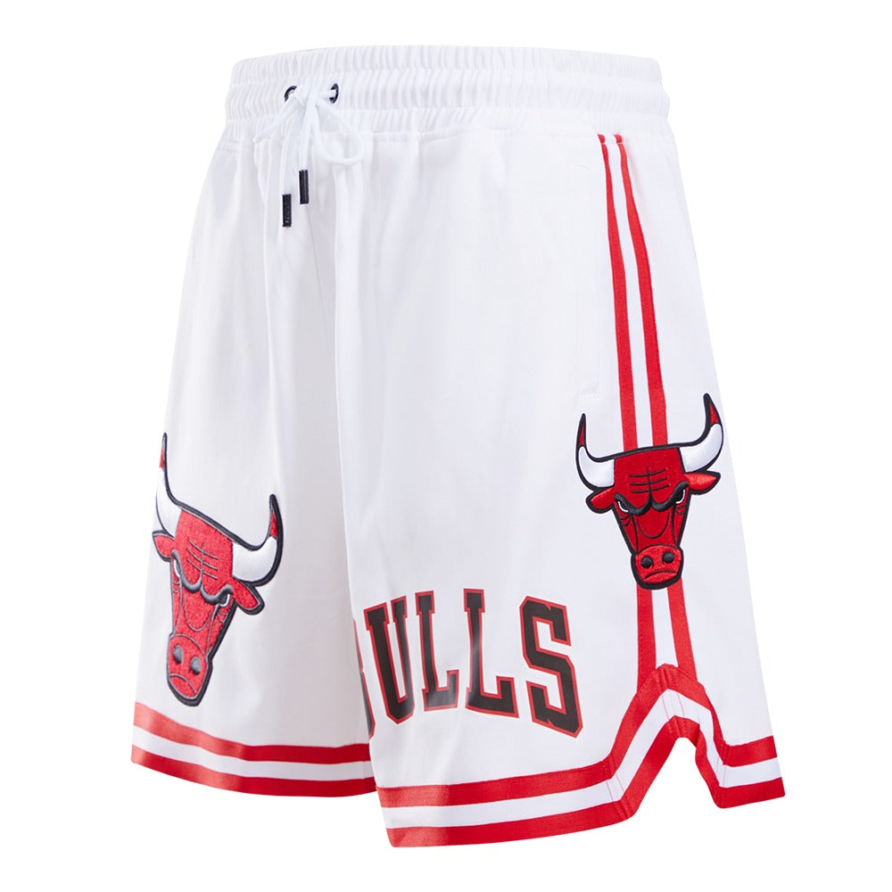 CHICAGO BULLS MEN'S ATHLETIC SHORT CLASSIC CHENILLE