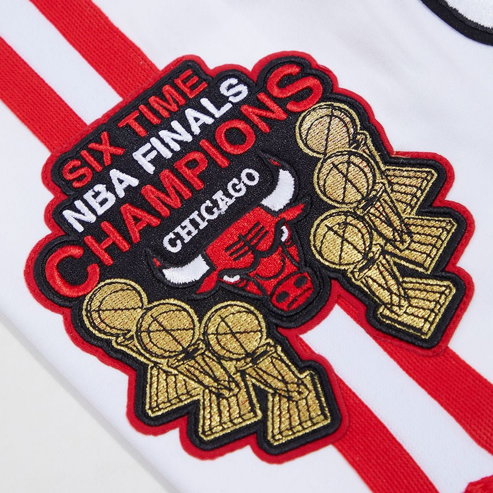 CHICAGO BULLS MEN'S ATHLETIC SHORT CLASSIC CHENILLE