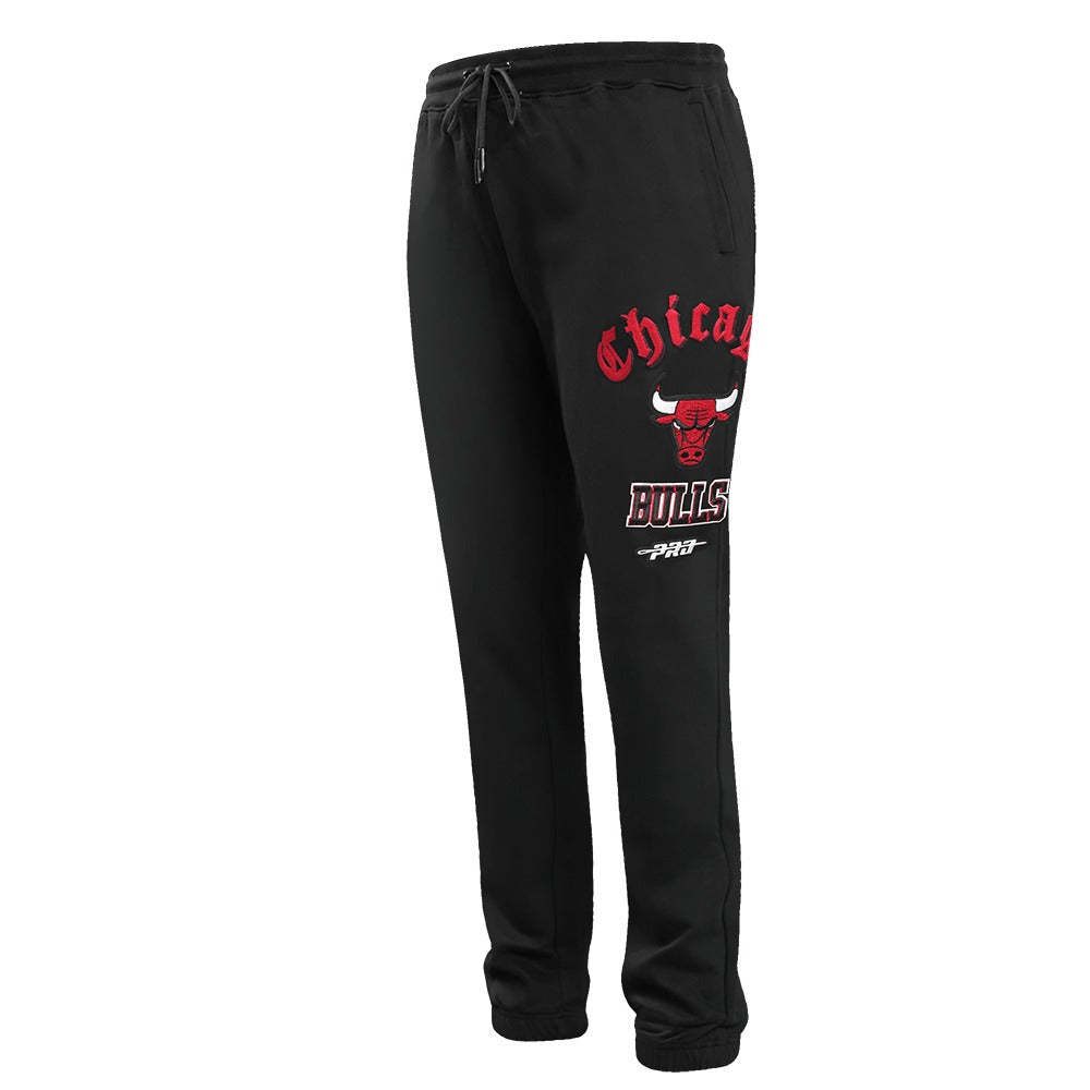CHICAGO BULLS MEN'S SWEATPANT OLD ENGLISH
