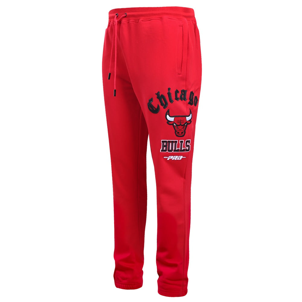 CHICAGO BULLS MEN'S SWEATPANT OLD ENGLISH