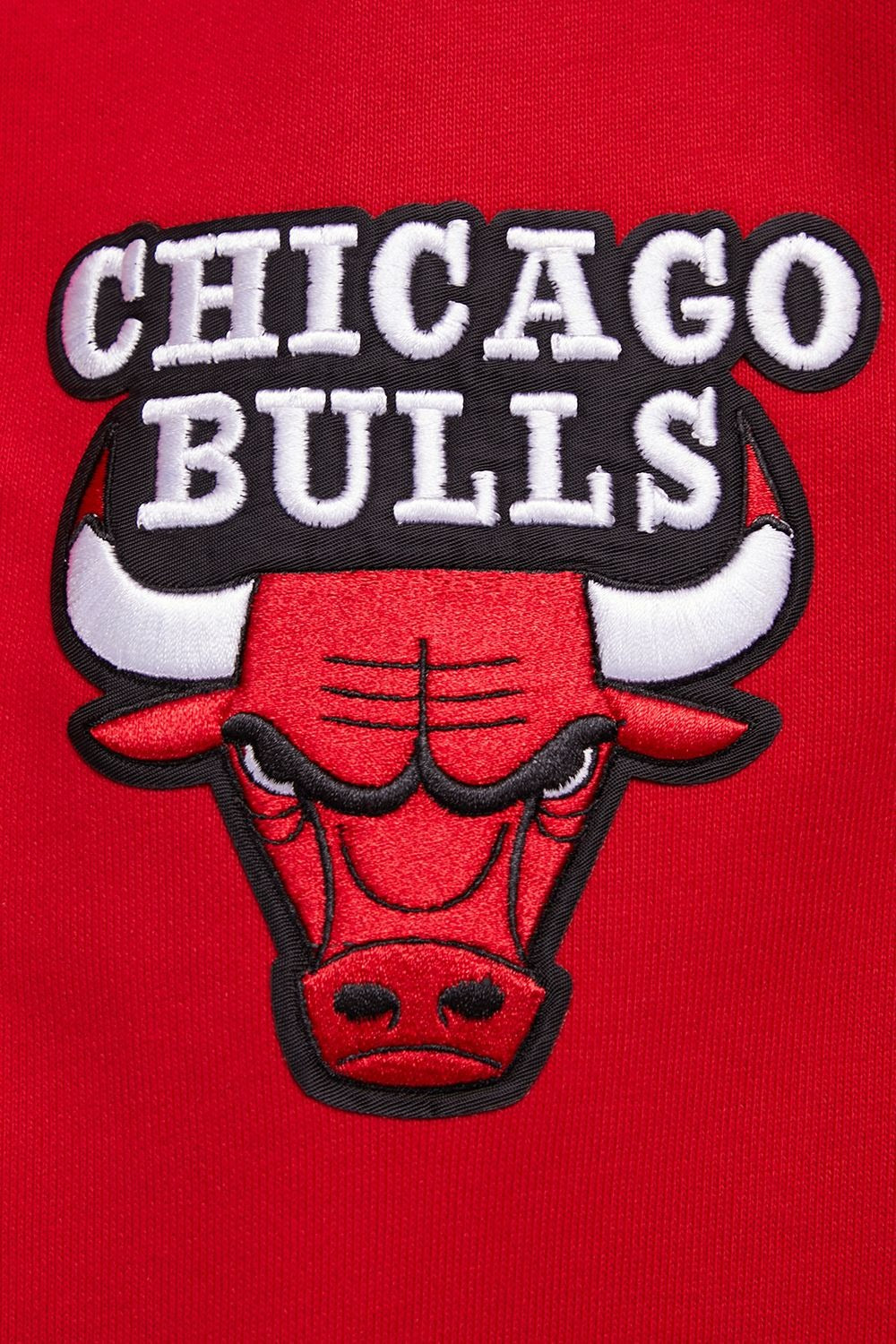 CHICAGO BULLS MEN'S PULL OVER HOODIE SCRIPT TAIL