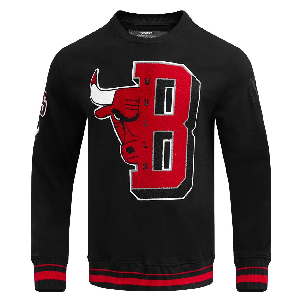 CHICAGO BULLS MEN'S CREWNECK SWEATSHIRT MASH UP