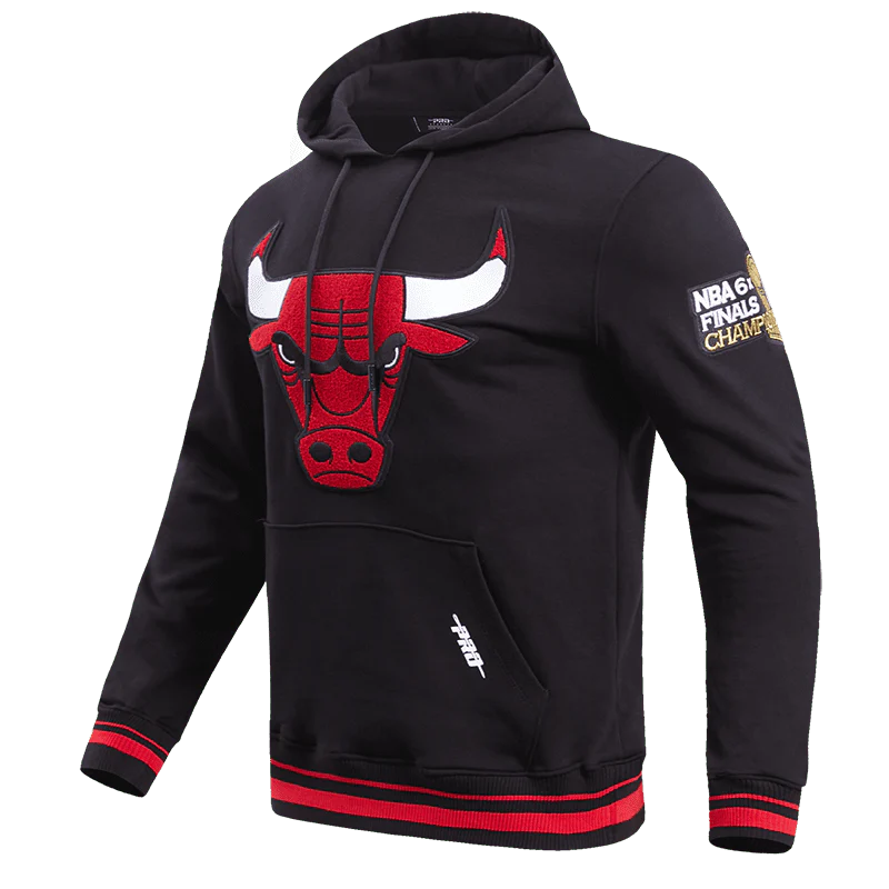 NBA CHICAGO BULLS RETRO CLASSIC MEN'S PULLOVER HOODIE