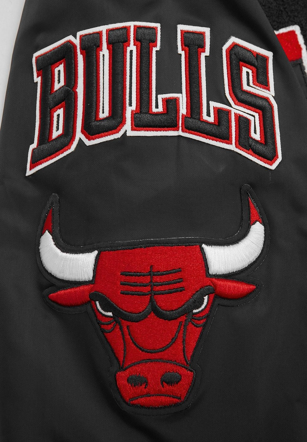 CHICAGO BULLS MASH UP SATIN JACKET