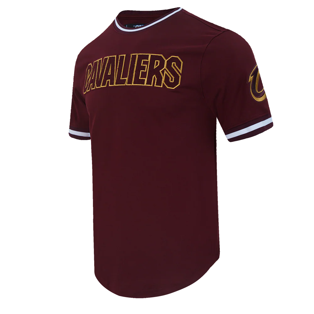 NBA CLEVELAND CAVALIERS CLASSIC CHENILLE MEN'S DOUBLE KNIT TEE