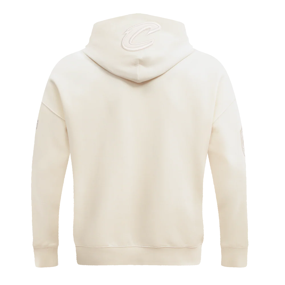 NBA CLEVELAND CAVALIERS NEUTRAL DROP SHOULDER MEN'S PULLOVER HOODIE