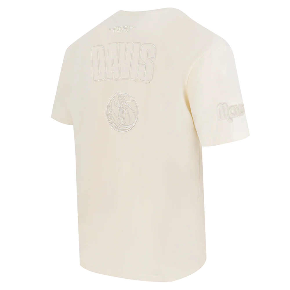 NBA DALLAS MAVERICKS ANTHONY DAVIS #3 NEUTRAL PNN MEN'S CJ DROP SHOULDER TEE