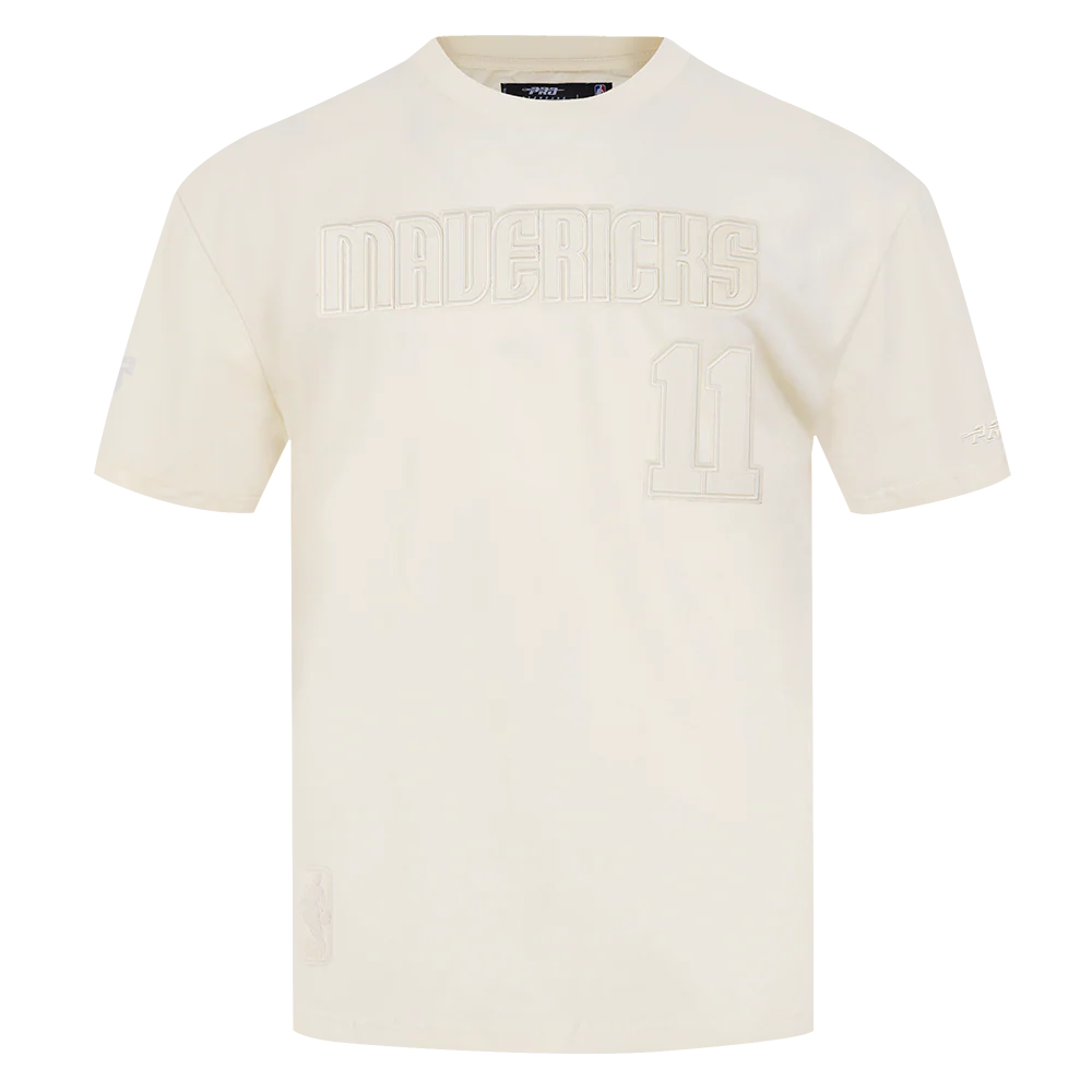 NBA DALLAS MAVERICKS KYRIE IRVING #11 NEUTRAL PNN MEN'S CJ DROP SHOULDER TEE