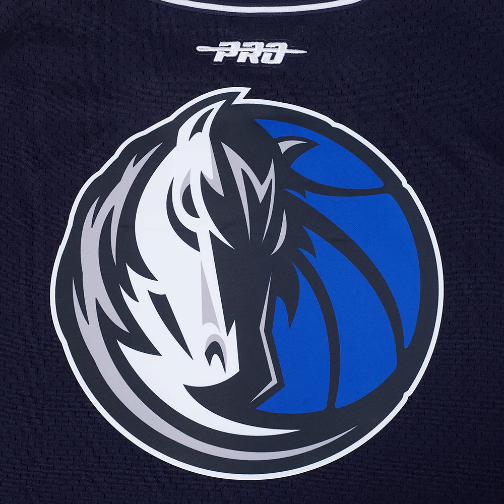 NBA DALLAS MAVERICKS KYRIE IRVING #11 CLASSIC MESH PNN MEN'S MESH BUTTON DOWN SHIRT