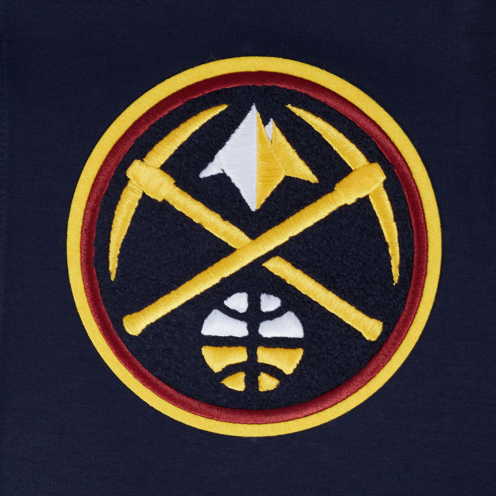 NBA DENVER NUGGETS NIKOLA JOKIC #15 CLASSIC MEN'S PRO SS DOUBLE KNIT JACKET