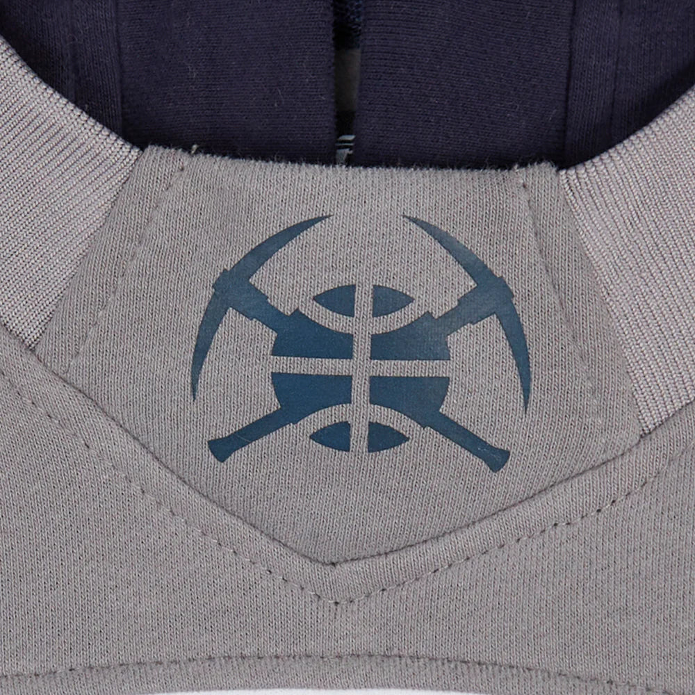 NBA DENVER NUGGETS NIKOLA JOKIC #15 CLASSIC MEN'S FLEECE COLORBLOCK PULLOVER HOODIE