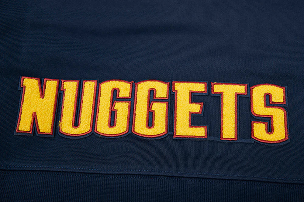 NBA DENVER NUGGETS CLASSIC WOMEN'S CROPPED PULLOVER HOODIE