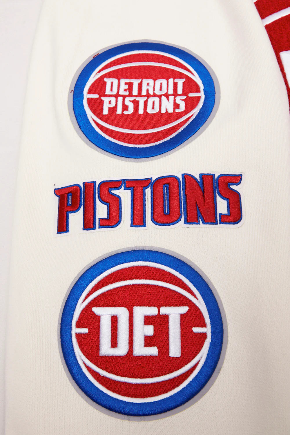 NBA DETROIT PISTONS RETRO CLASSIC MEN'S PULLOVER HOODIE