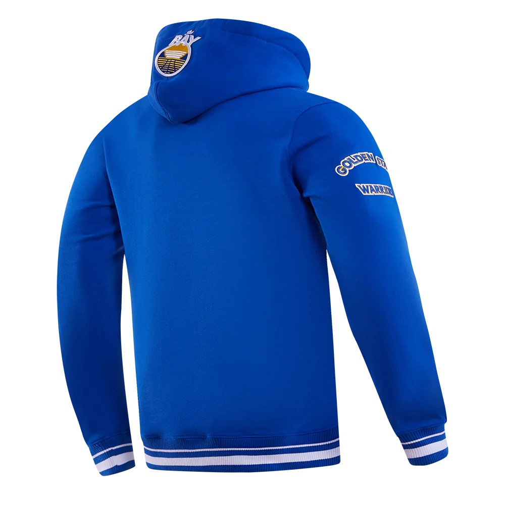 NBA GOLDEN STATE WARRIORS RETRO CLASSIC MEN'S PULLOVER HOODIE