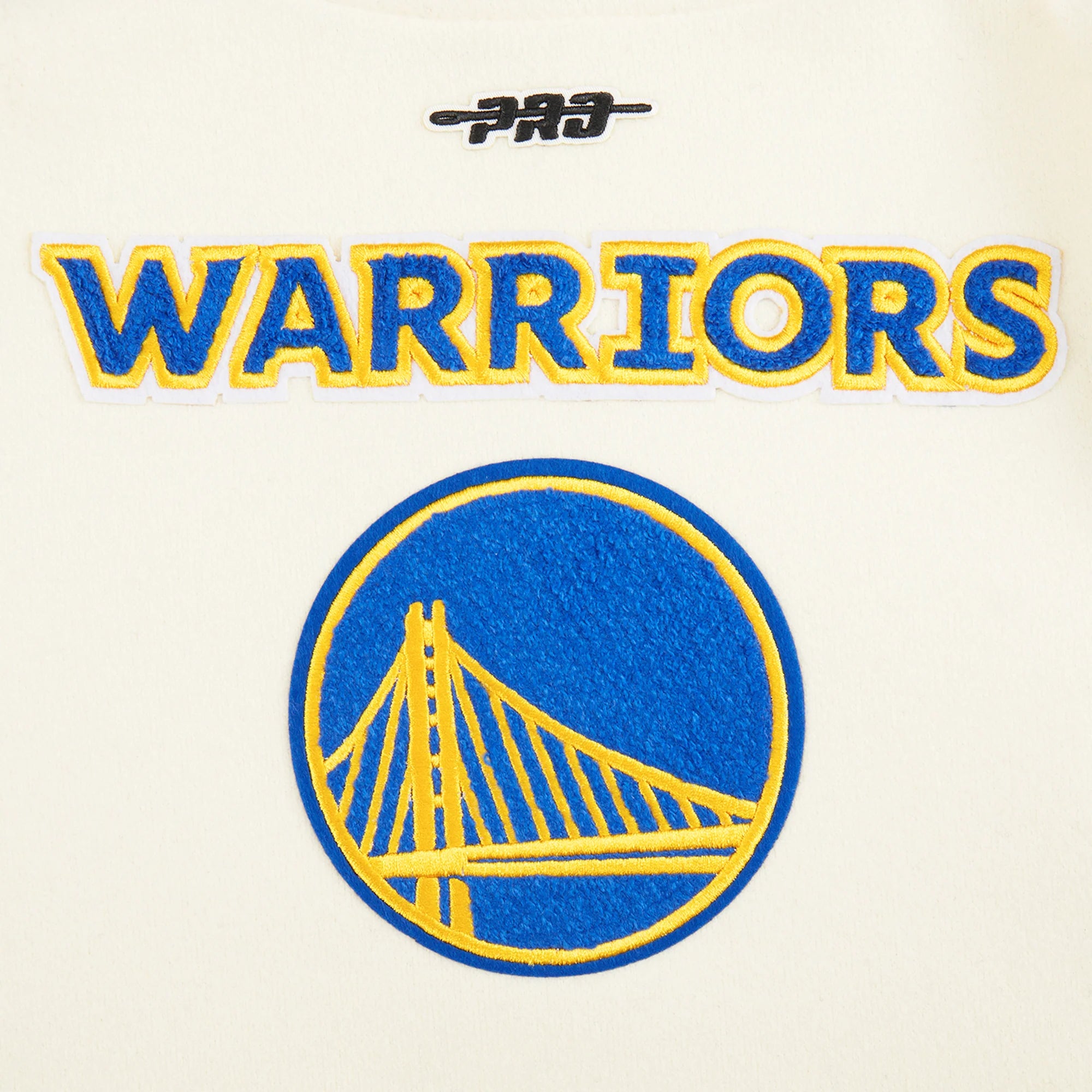 NBA GOLDEN STATE WARRIORS RETRO CLASSIC LITTLE BOYS RIB WOOL VARSITY JACKET